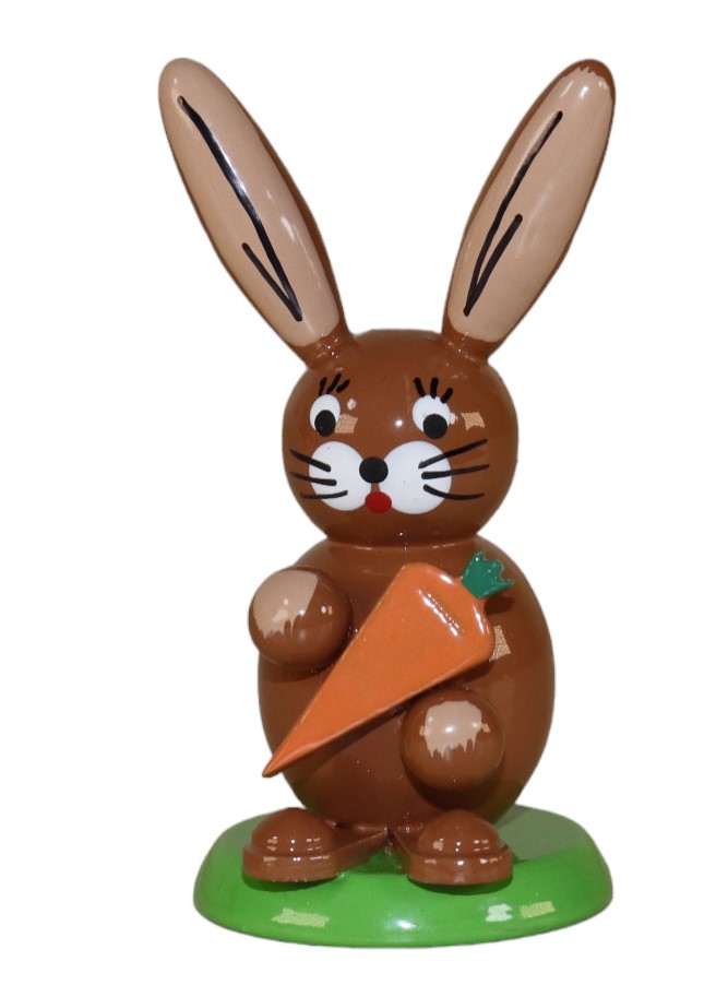 Osterhase "Hase mit Möhre"