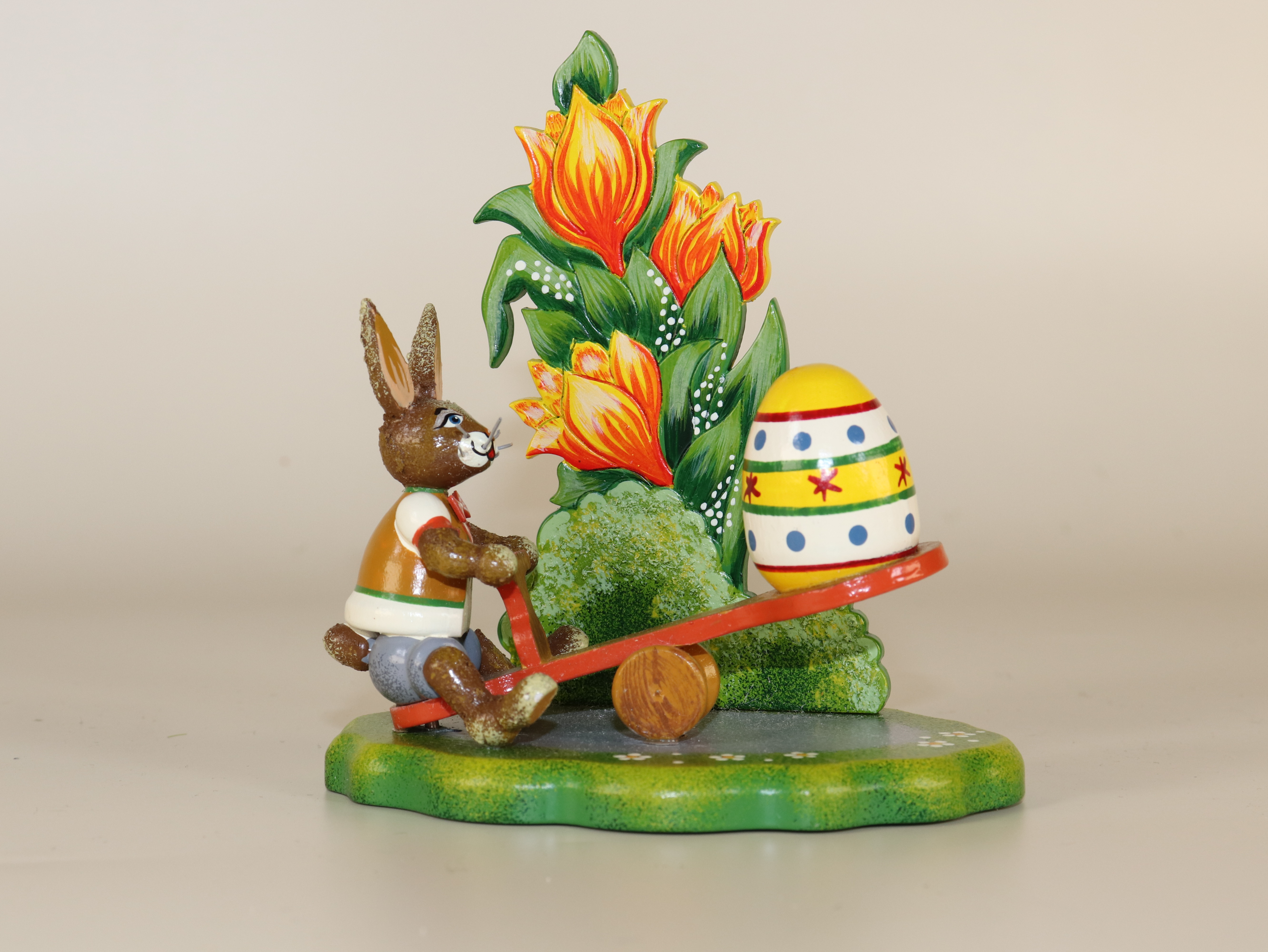 Osterdekoration  "Ostereierwippe"