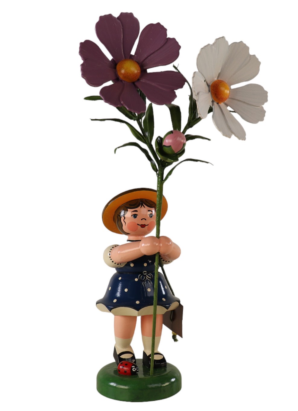 Blumenkind Mädchen mit Cosmea 24cm