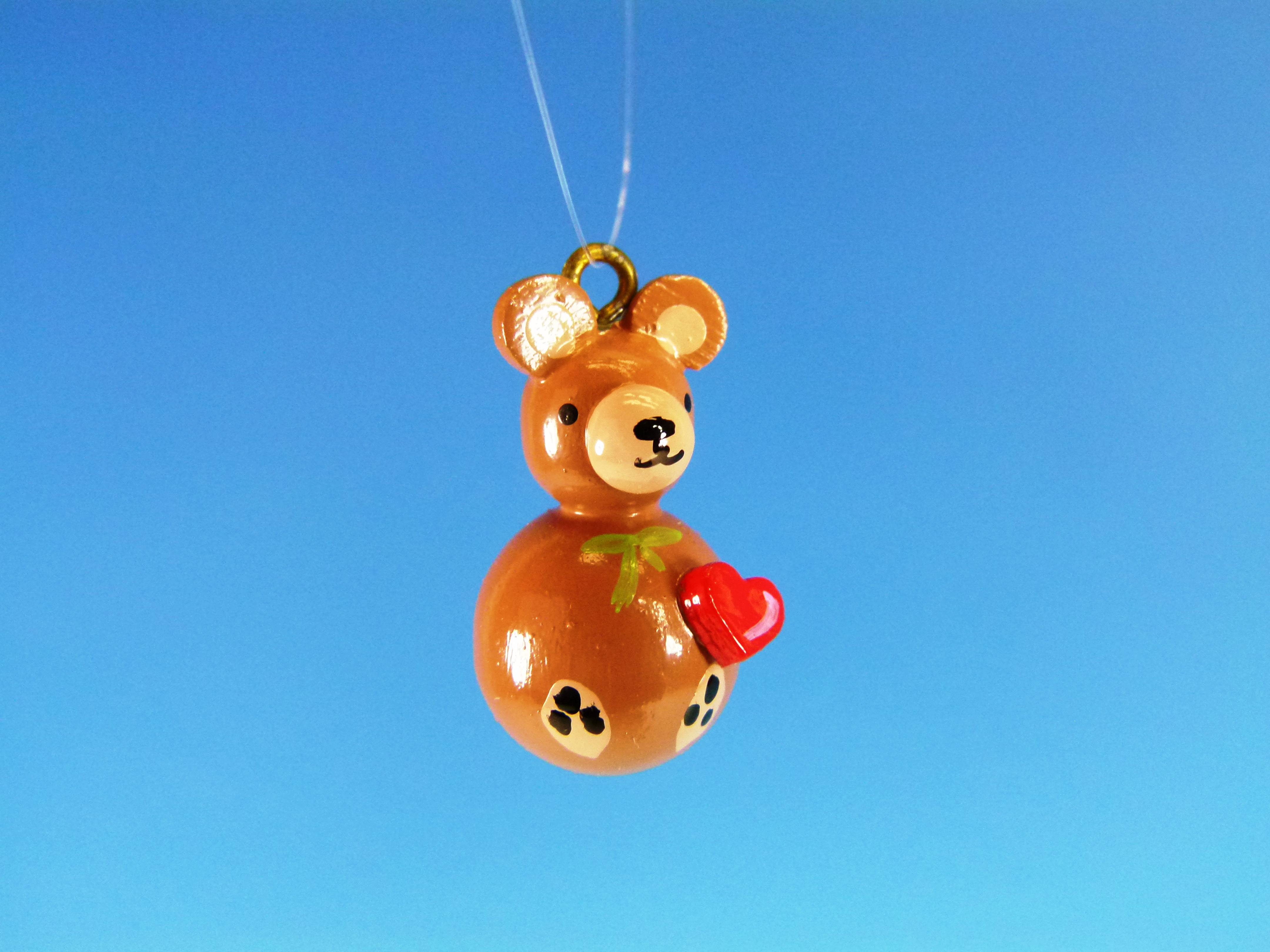 Baum-Schmuck Kugelfigur Teddybär braun