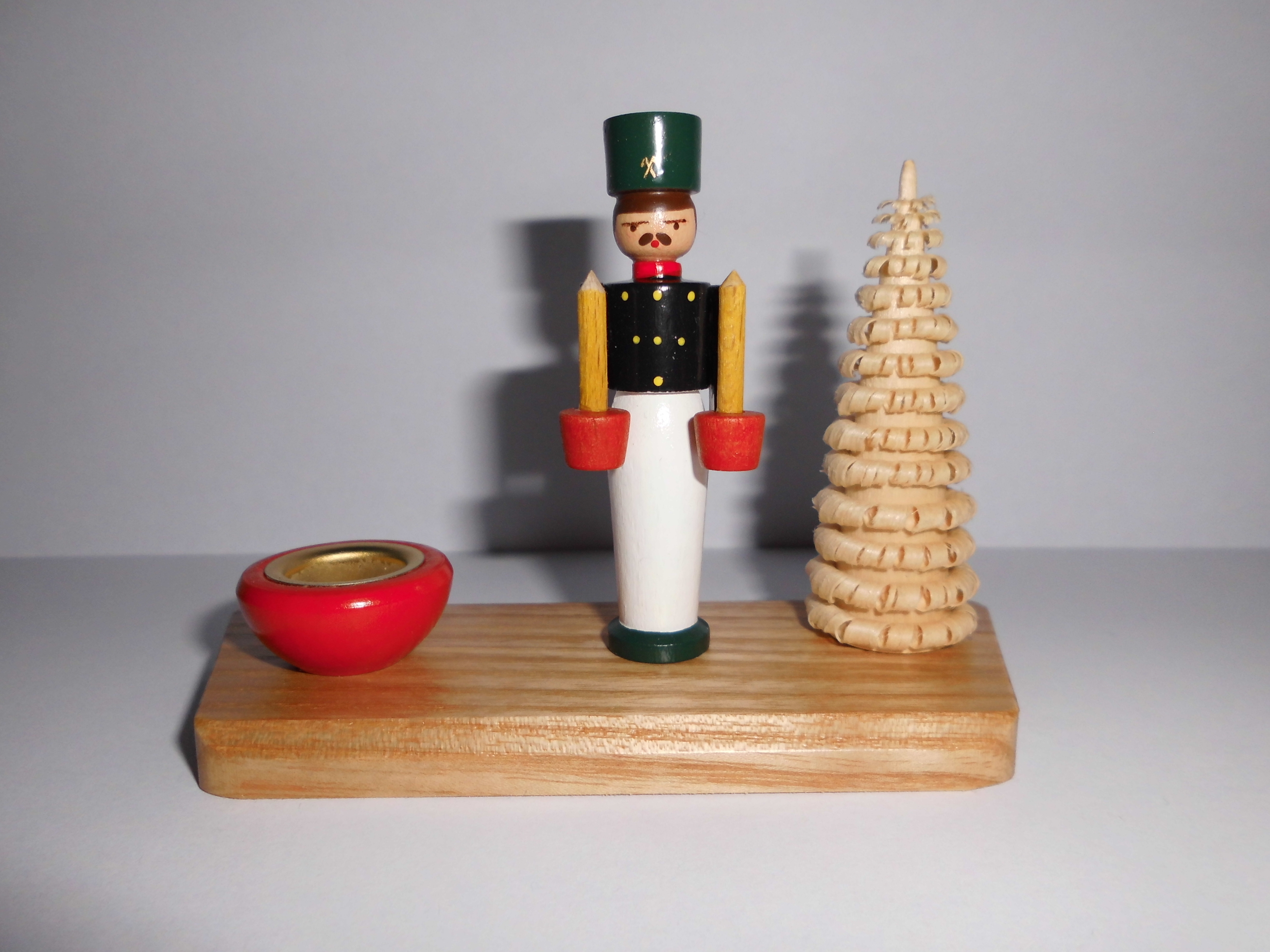 Kerzenhalter "Bergmann" als Tischschmuck