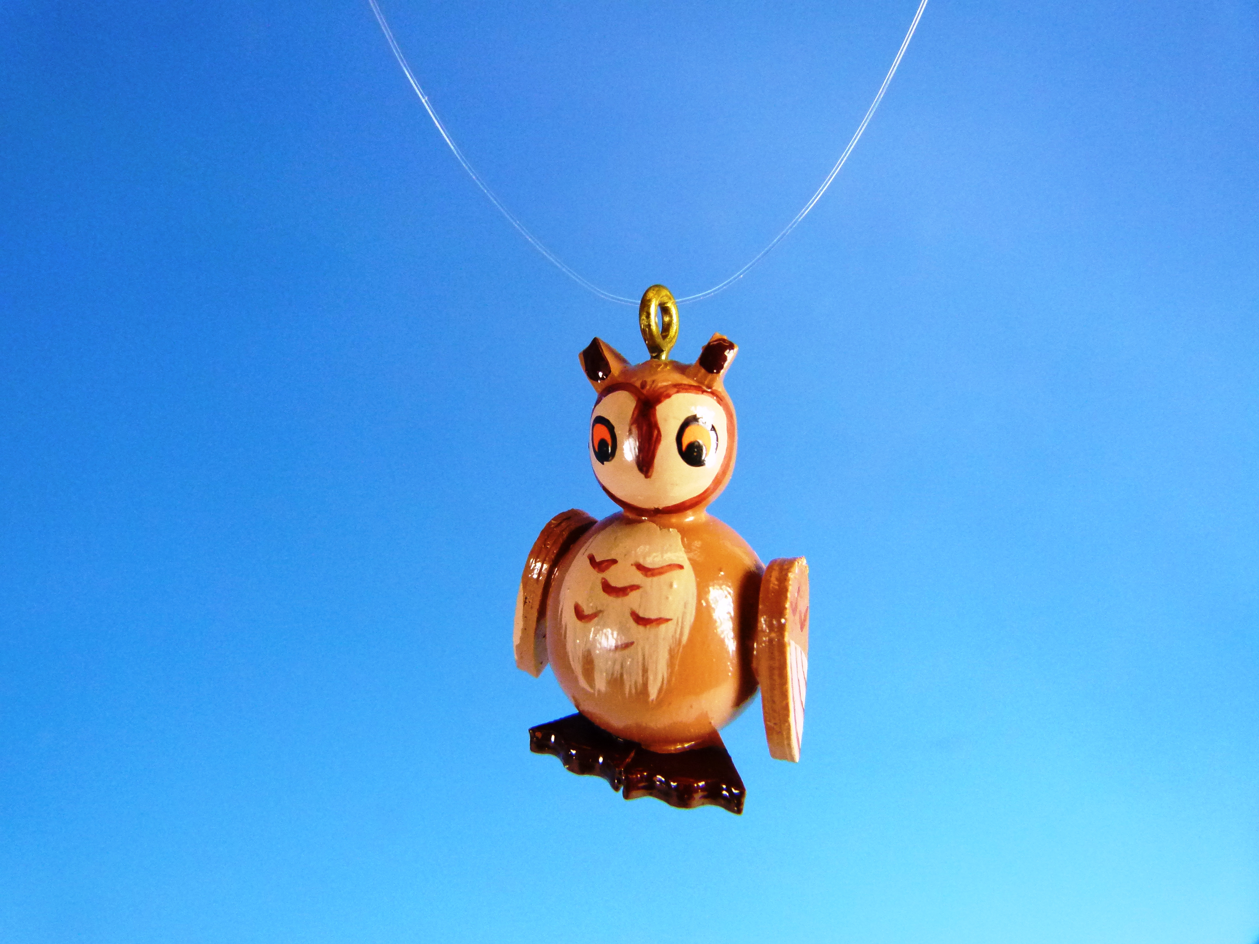 Baumbehang Kugelfigur Eule