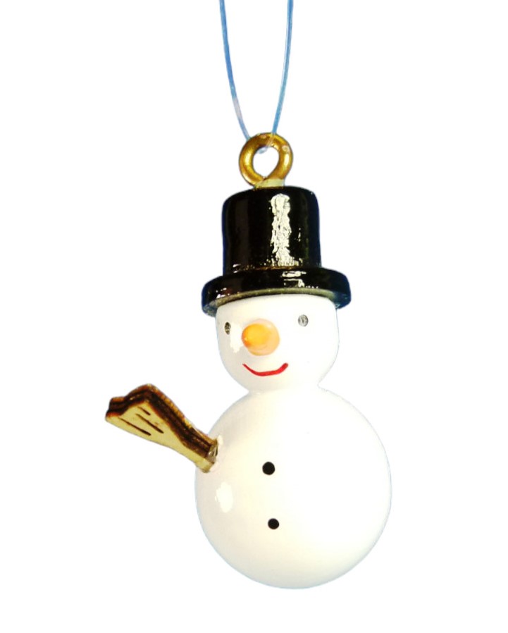 Baumanhänger "Schneemann mit Zylinder"