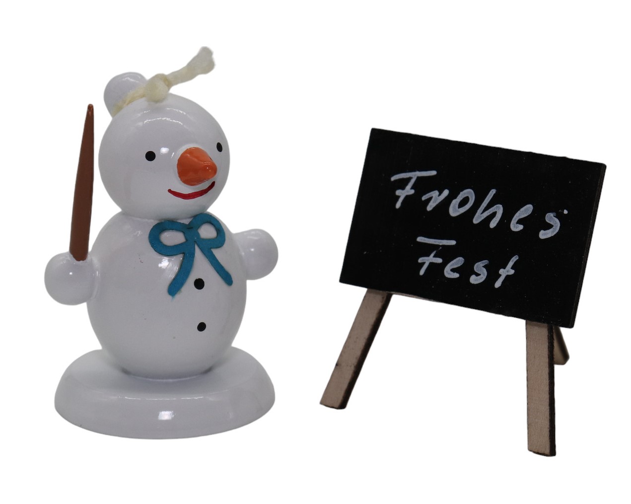 Schneemannfigur stehend  "Lehrerin"