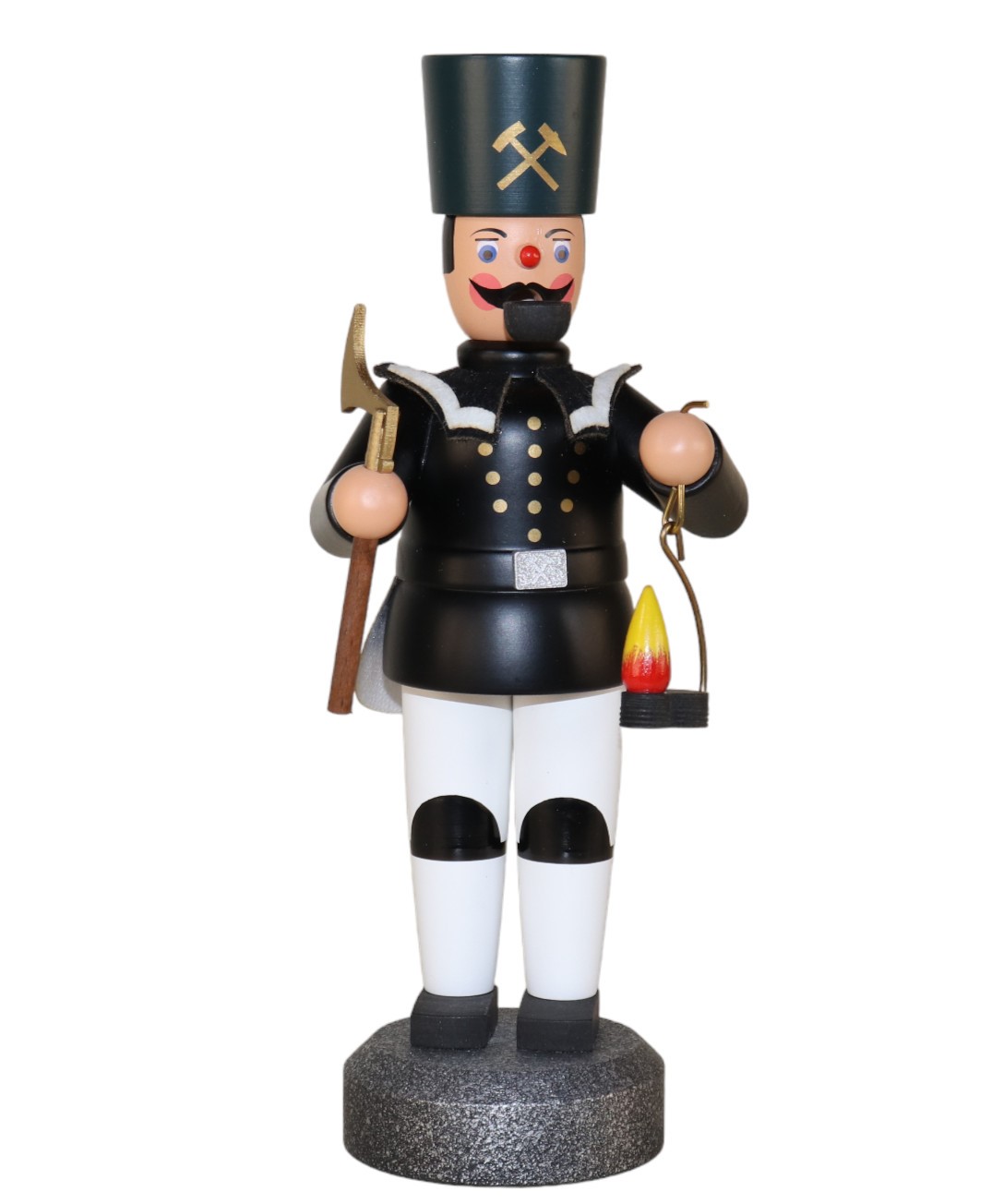 Räuchermann "Sächsischer Bergmann in Paradeuniform" 22 cm