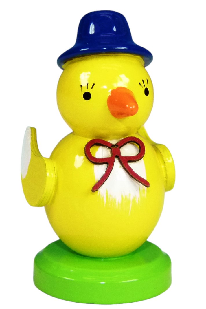 kueken-stehend-mit-blauem-hut-20-ullrich-kunsthandwerk-paul-ullrich-volkskunstbestehen