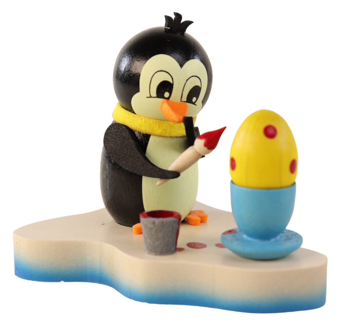 Pinguin auf Eisscholle "EiEiEi"