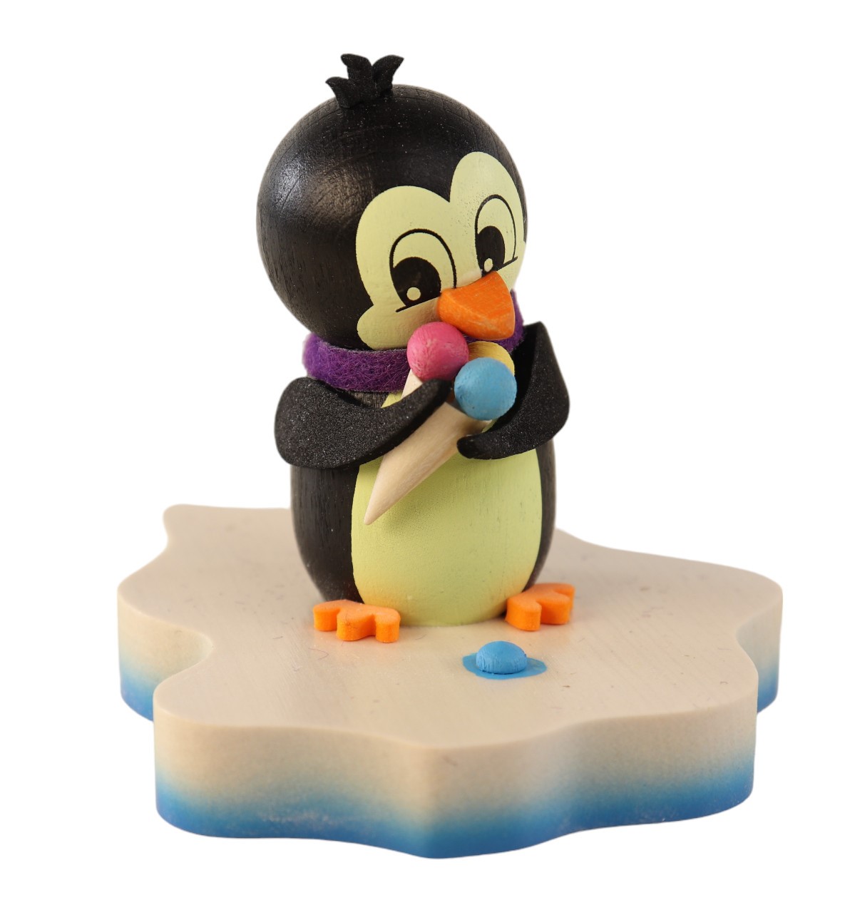 Pinguin auf Eisscholle "Eismatsch"