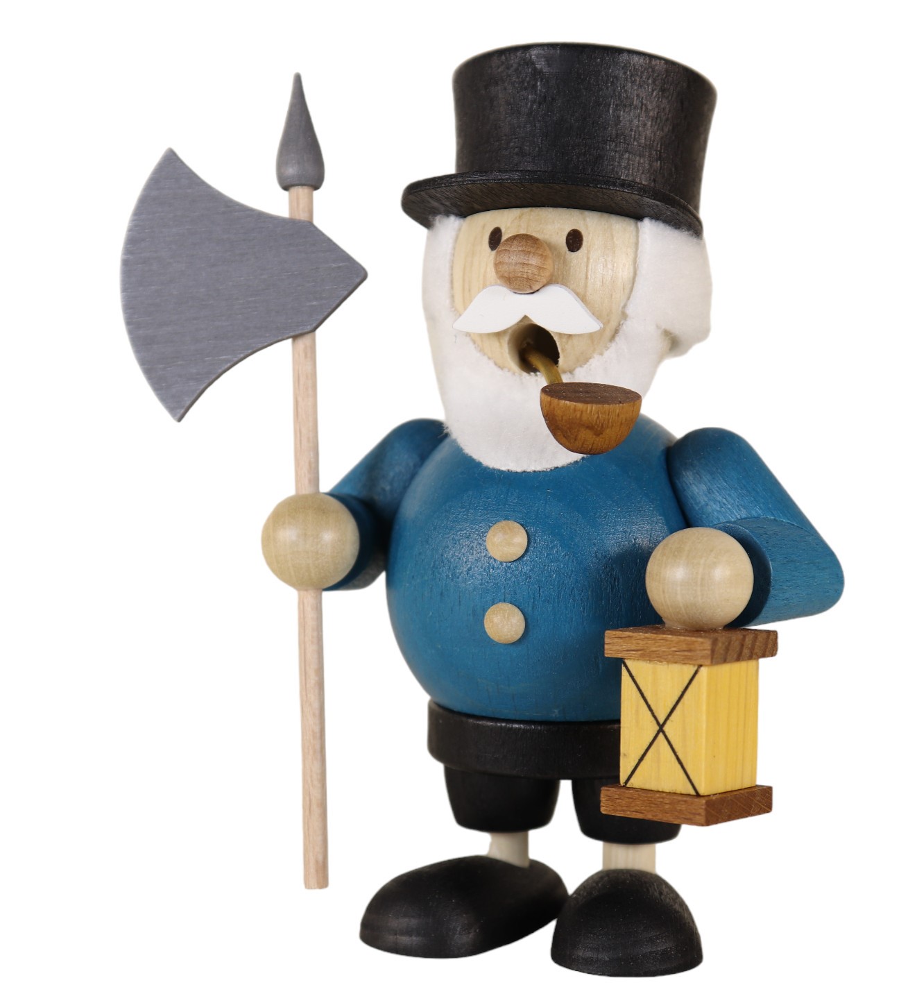 Mini-Räuchermann Nachtwächter 12,0cm groß