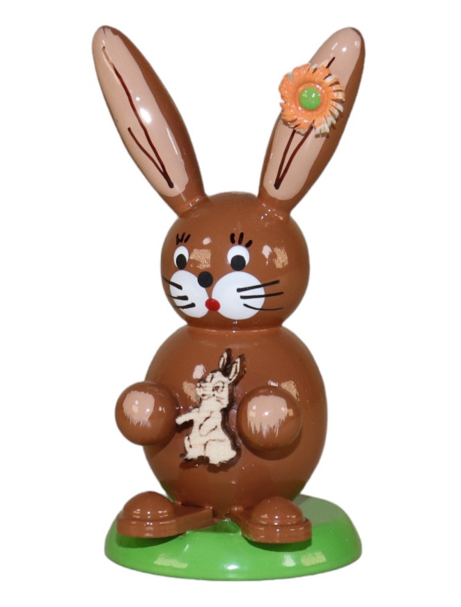 Osterhase "Hase mit Kind"