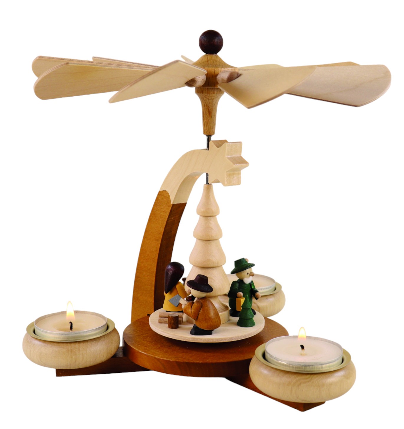 design-teelichtpyramide_hellbraun_natur_und_tuellen_natur_mit_waldmotiv_ullrich_kunsthandwerk_paul_ullrich_volkskunstbestehen